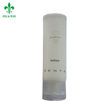 tubo pe para el envasado cosmético claro champú suave tubos de plástico limpiador facial eskinol